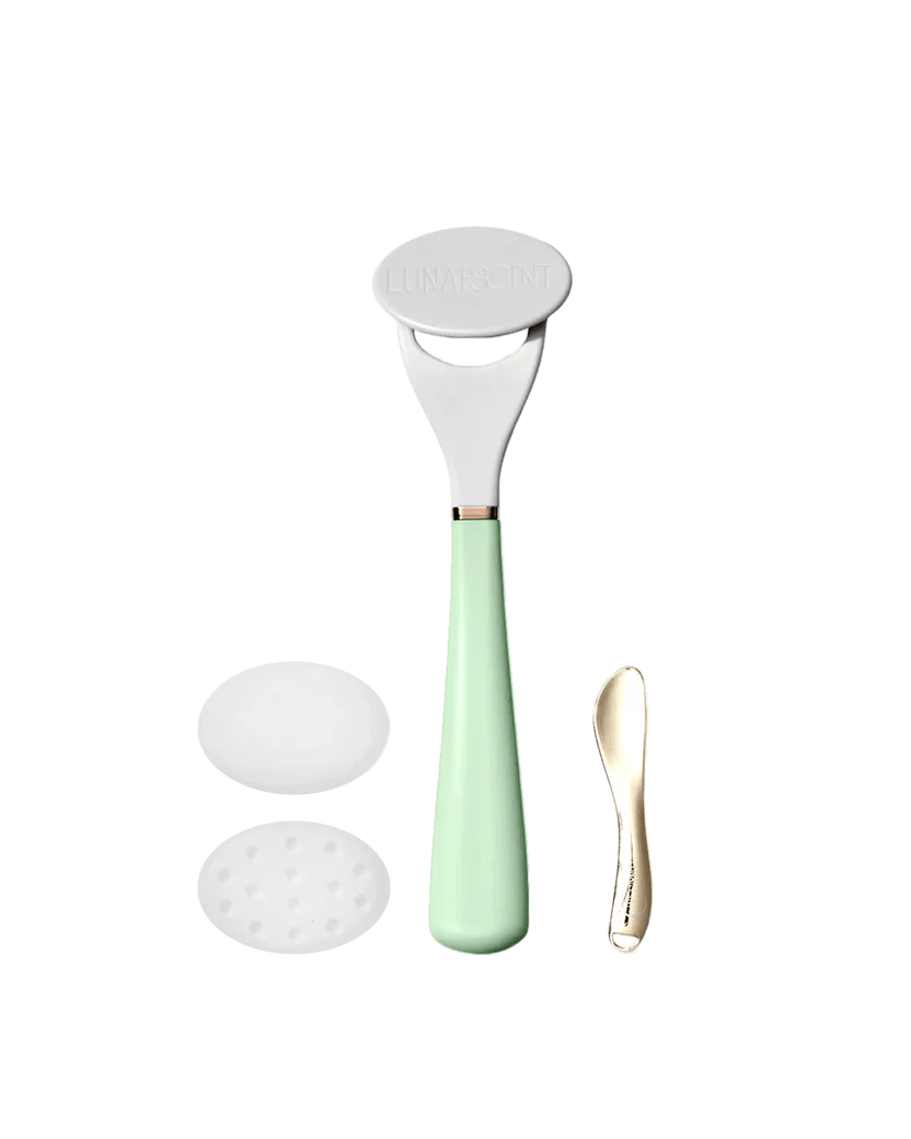 LUNAESCENT Touch - Free Skincare Applicator with Spatula by LUNAESCENT